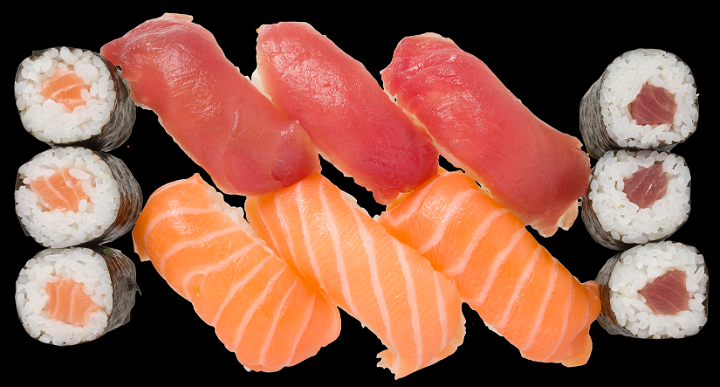 Salmon tuna mix 