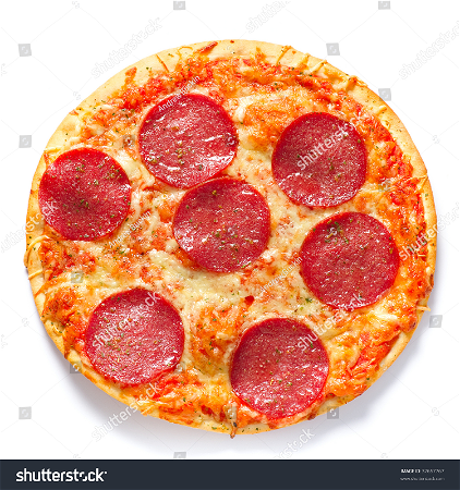 Pizza salami 