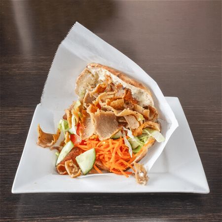 Pita kaas lamsdoner 2+1 graties