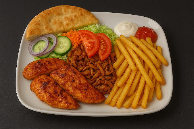 Gemarineerde kipfilet met shoarma