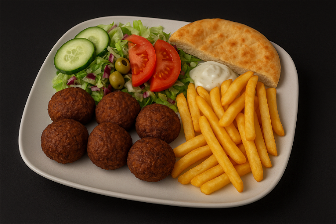 Falafel schotel