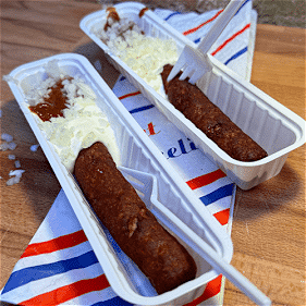 Frikandel zonder brood