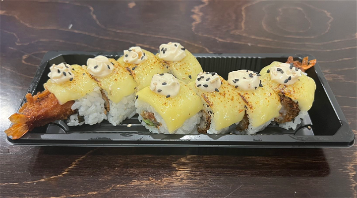 Truffel tempura ebi roll