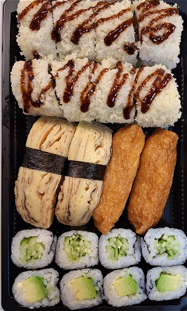 veggie sushi box