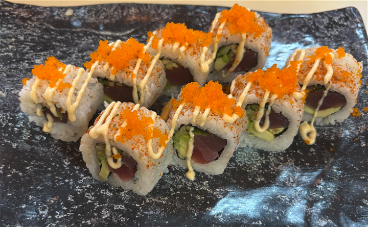 Spicy tonijn roll 8 stuks