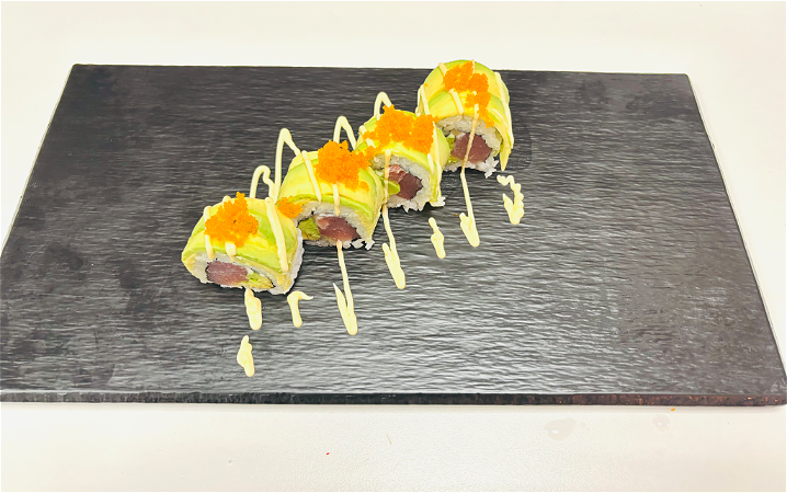 Tonijn avocado roll 4 stuks