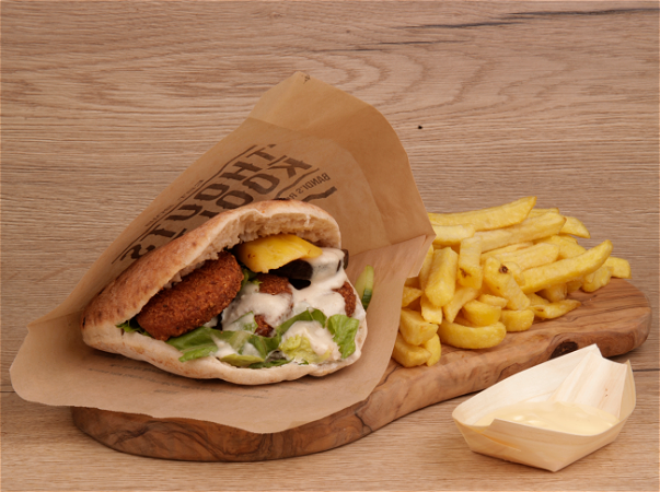 PITA FALAFEL MET MANGO
