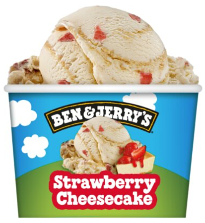 Ben & Jerry’s Strawberry Cheesecake