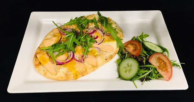Naanbrood Zalm