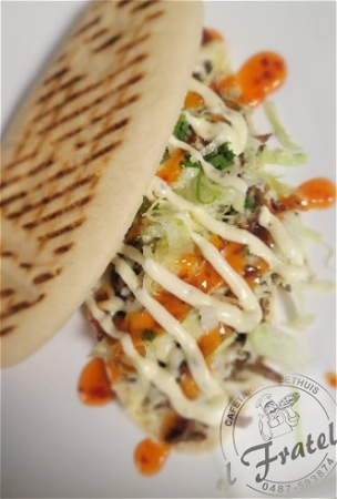 Panini Brood met Chicken Doner