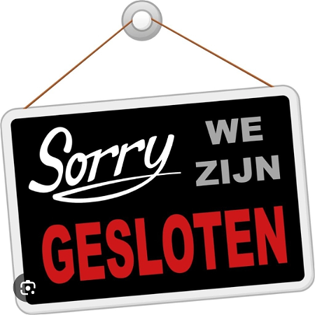 GESLOTEN!!!01-07-2025 dinsdag