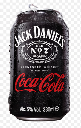 Jack Daniels & Cola mix 330ML