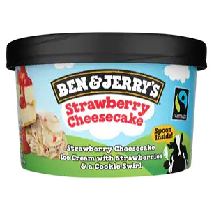 Ben & Jerry's Mini Cup IJs Strawberry Cheesecake 100ml