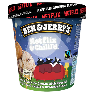 Ben & Jerry's IJs Netflix Chill'd Dessert 465ml
