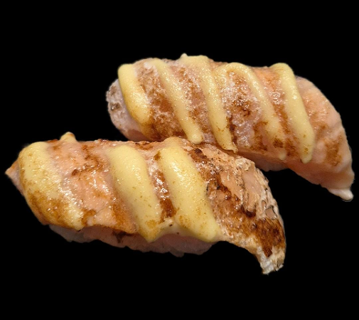 Flamed Nigiri Zalm Qb