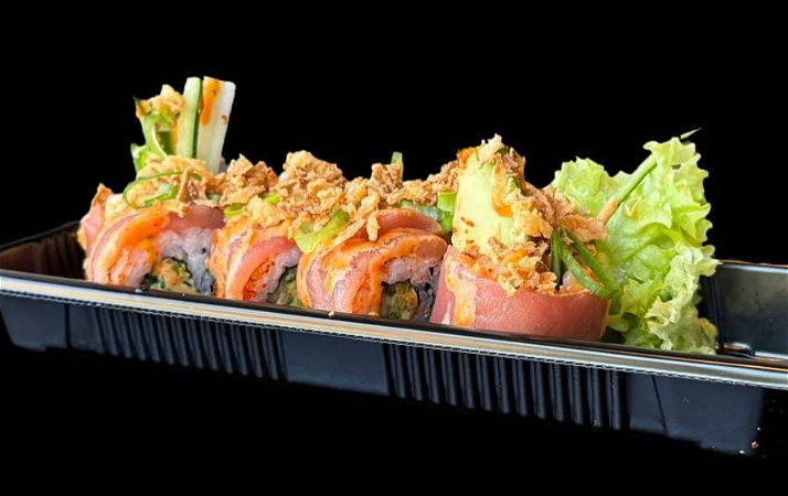 Spicy tuna uramaki