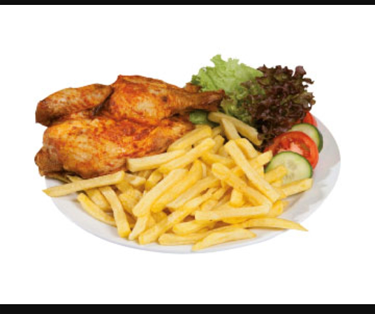 Halve Kip Menu