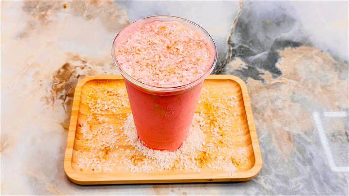 Rose milkshake