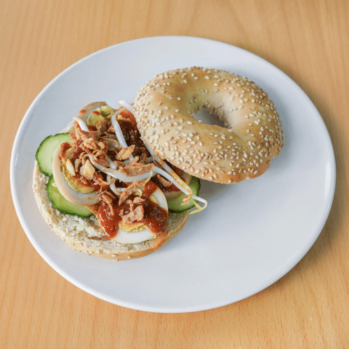 Bagel gado gado