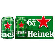 Heineken blik 6pack