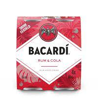 Bacardi cola 4pack