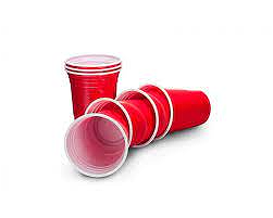 red cups 5stuks