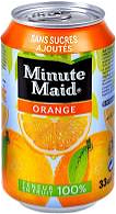 Minute Maid Jus d'orange blikje 33cl