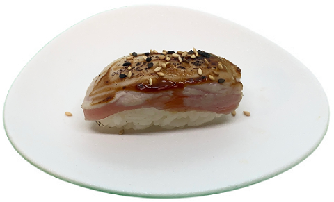 Flamed tuna nigiri (2pcs)