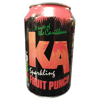 KA sparkling fruit punch