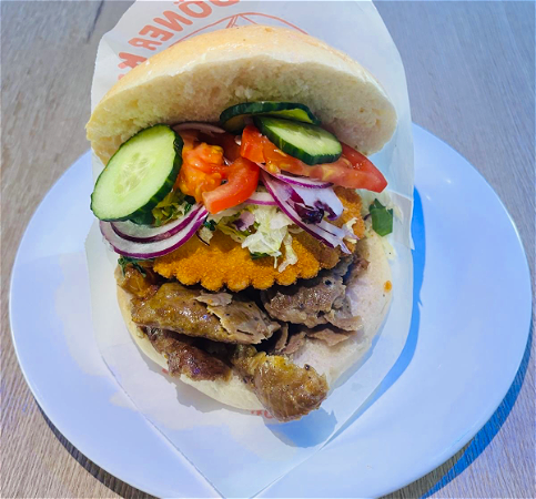 Broodje beef döner kaassoufflé 