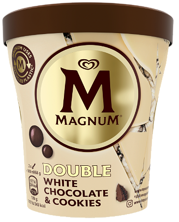 Magnum White Chocolate & Cookies 