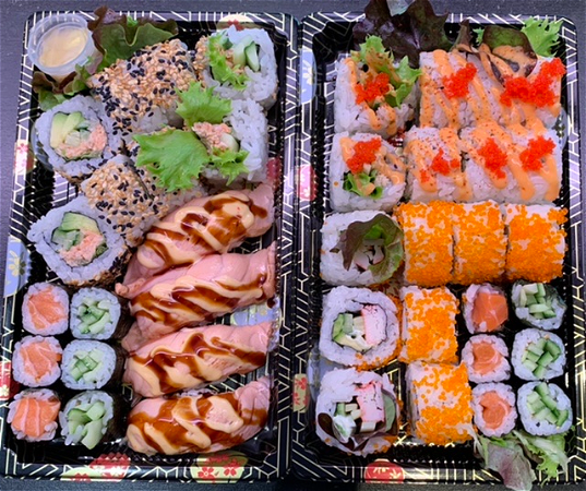 wold of sushi 40st  ( 2 personen)