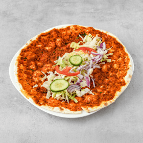 Lahmacun met salade