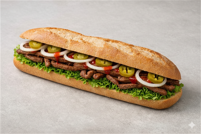 Big Baguette biefstuk