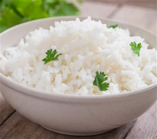 Portie rijst