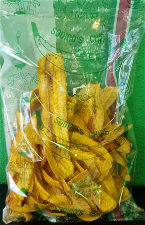 Bananen chips, 150 gram