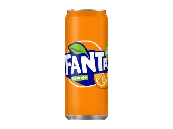 Fanta Orange Blik 0,33l