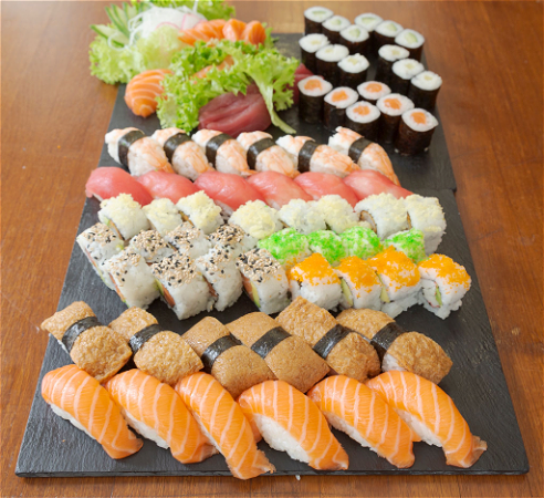 Mix sashimi sushi box 3