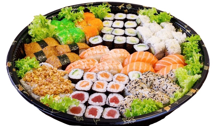 Mix sushi box 2, 55 stuks