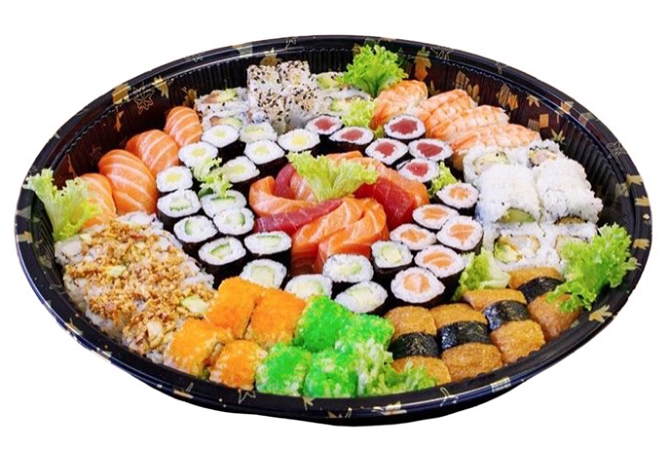Mix sushi box 3, 63 stuks