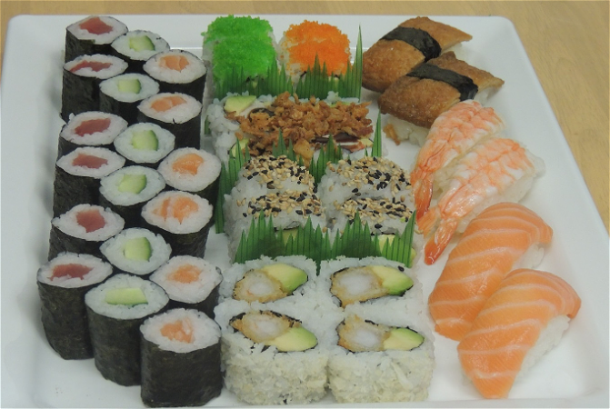 Mix sushi box 1, 37 stuks