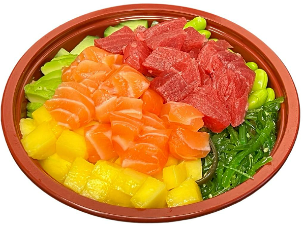 special salmon tuna  poke bowl