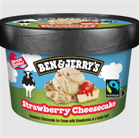 Ben & Jerry's Strawberry Cheesecake 100ml