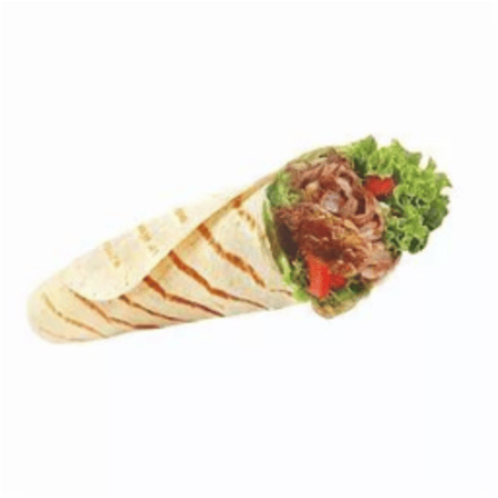 Oriëntal chicken doner wrap