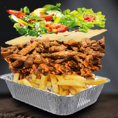 Kapsalon shoarma groot