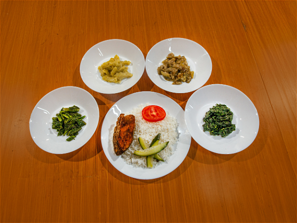 Rijst met Dorade & Groente