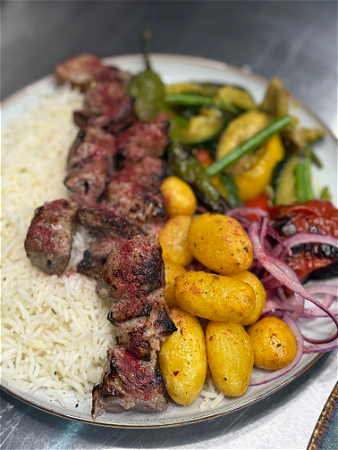 Kebab-e Sekhi Gosfand