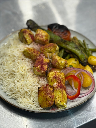 Kebab-e Sekhi Morgh