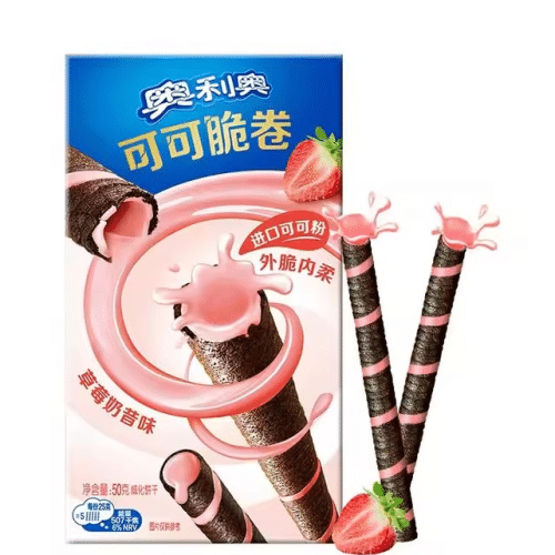 Oreo sticks aardbei