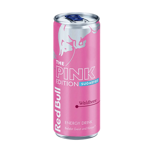 Red Bull Energy Drink pink